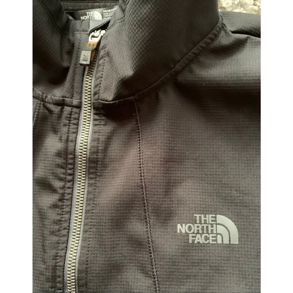 The North Face Kadet Full Zip black gray Coat JACKET men’s M